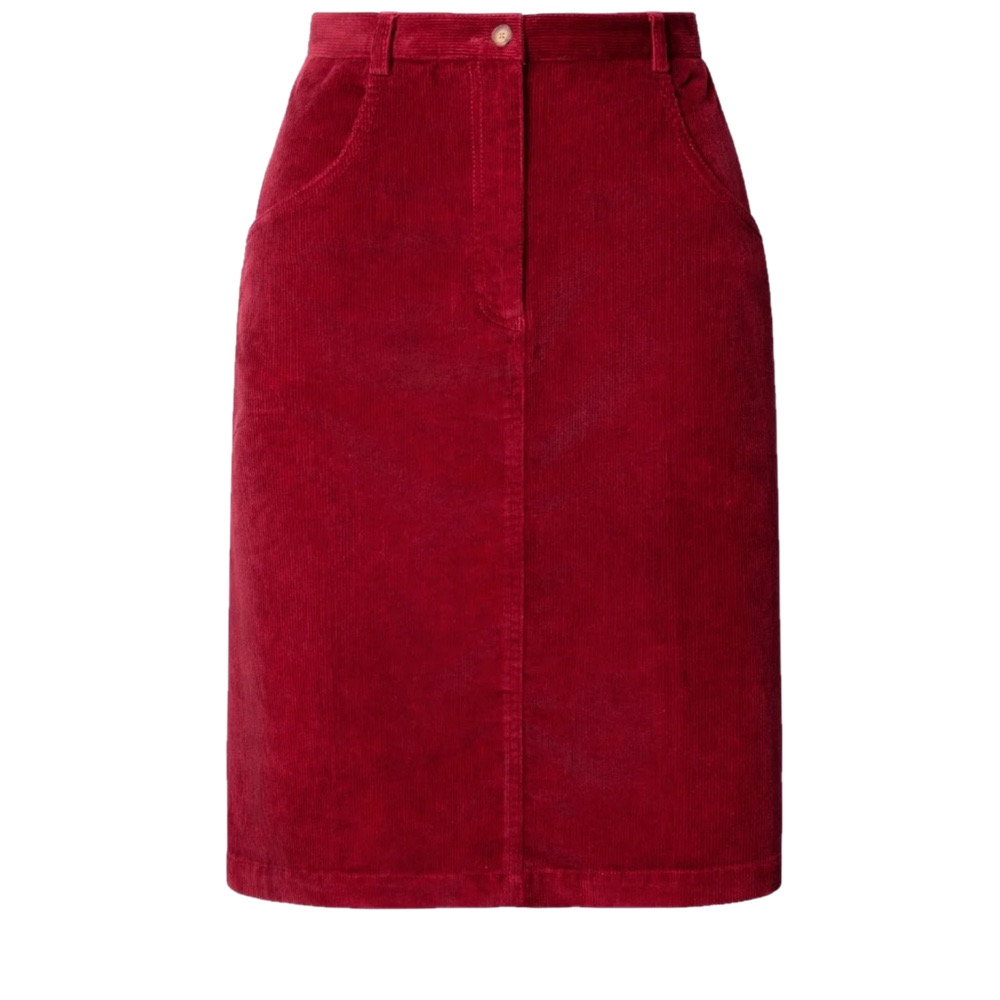 Long Tall Sally's Women's Mini Skirt with Pockets Above the Knee Red, Size Small